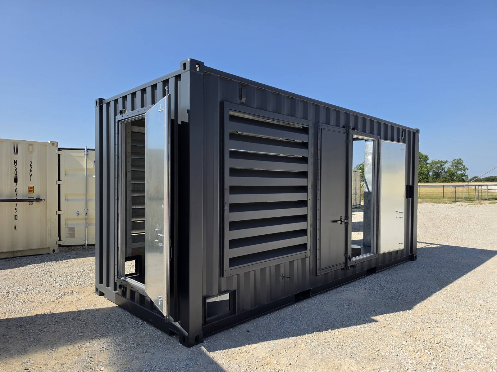 Specialty and custom-modified shipping container